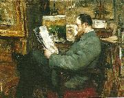 Ernst Josephson portratt av august hagborg oil